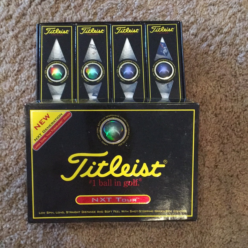 Brand new Titleist box of balls